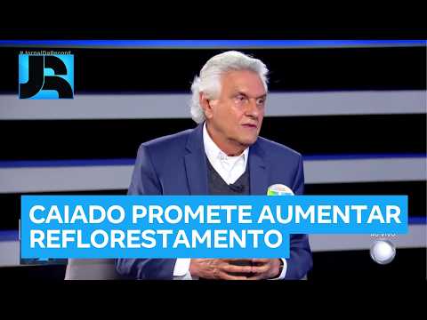 Caiado destaca redução no desmatamento ilegal em Goiás e promete ampliar reflorestamento no país