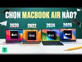 Macbook giá giảm sâu - Nên chọn Macbook Air M1, M2, M3 hay M4 cho kinh tế nhất?