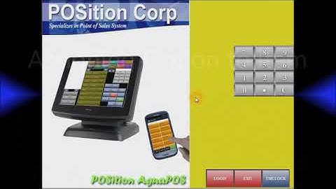 POSition POS System Tutorial  #2 Add/Delete/Modify Options