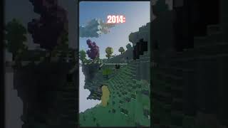 ✨ Minecraft Nostalgia (Aether Dimension) | 2014 Vs 2022