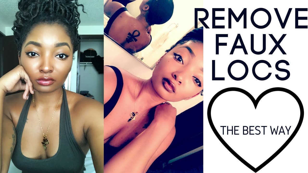 Goddess Faux Locs REMOVAL!!! (2 MONTH OLD HAIR) YouTube