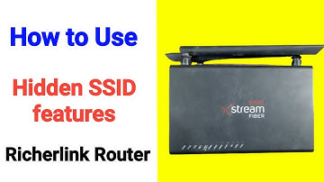 How to enable the hidden SSID feature on your Richerlink airtel router