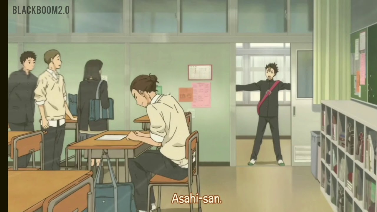 ASAHI-SAN!!! | Nishinoya😠 #Haikyuu