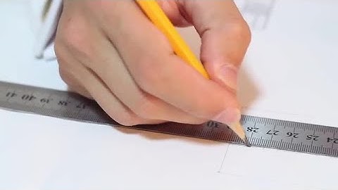 Engineer Drawing In The Office Stock Video