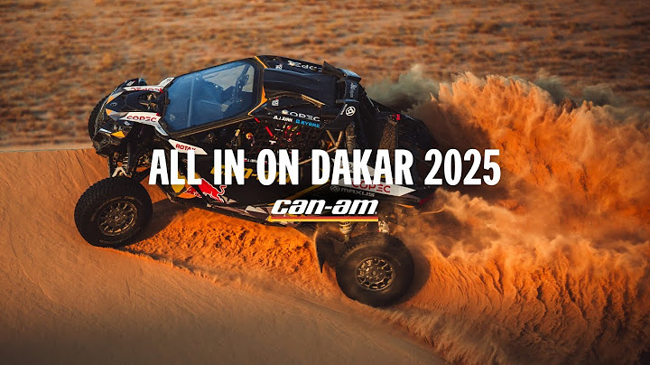 All In On Dakar - The Can-Am Maverick R Debut