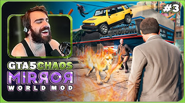 GTA 5 Chaos Mod Challenge: Mirror World & Rainbomizer Madness! Episode 3 - S07E03