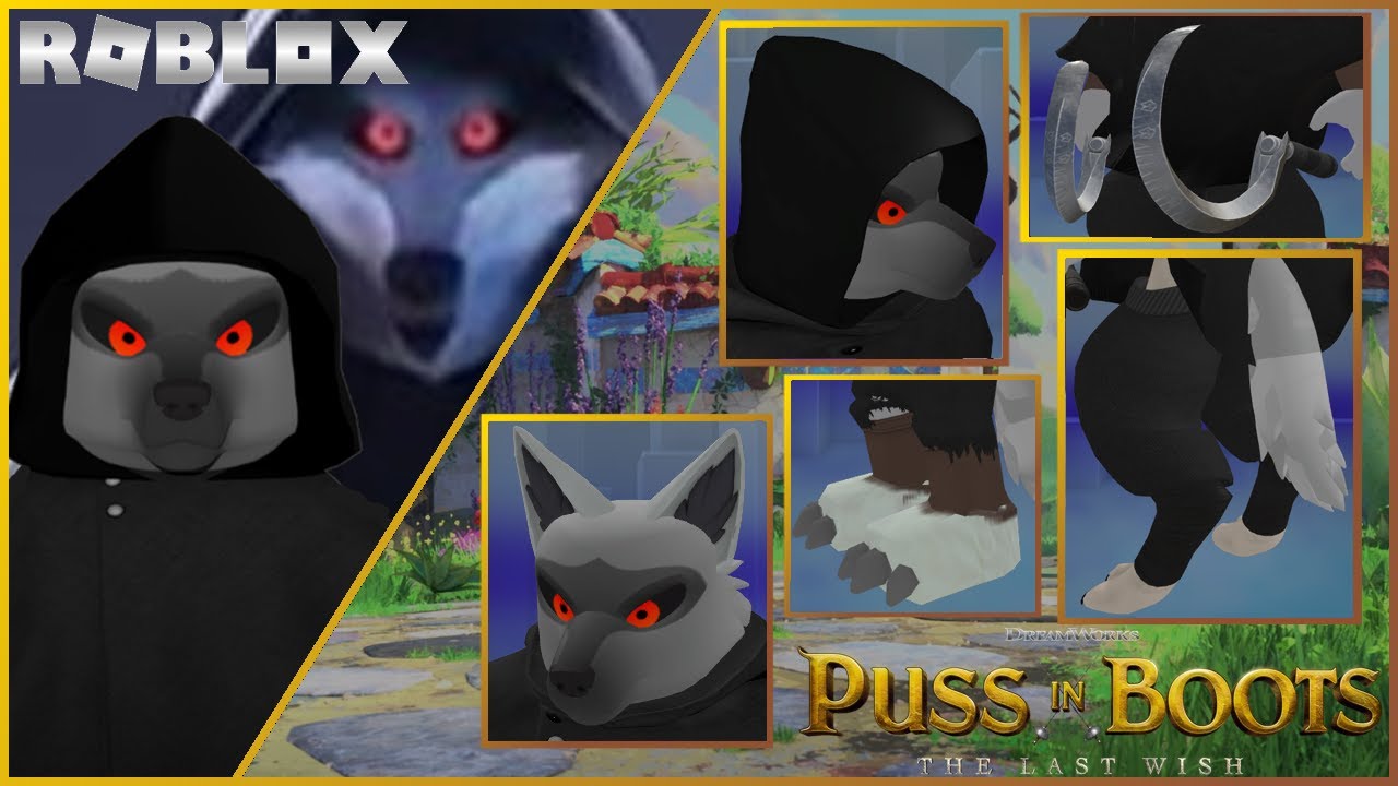Roblox Puss in Boots The Last Wish Death Roblox Cosplay Tutorial