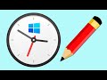 Windows Saatinin yanında isminiz yazssın