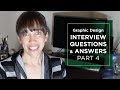 Graphic Design Interview Questions and Answers Part 4