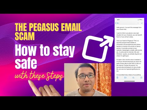 Pegasus Scam Email