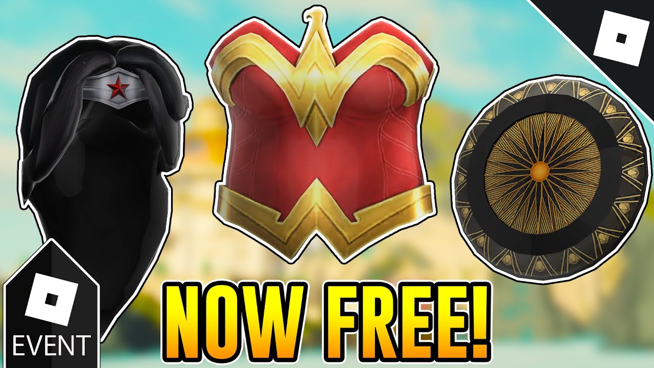 Event How To Get The Robux Items For Free In Wonder Woman The Themyscira Experience Roblox Youtube - crocs roblox how to get free robux new 2018