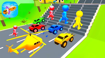 Shape shifting 🚲🚁🚗 All Levels Gameplay Walkthrough Android,ios Max Level Ep1401