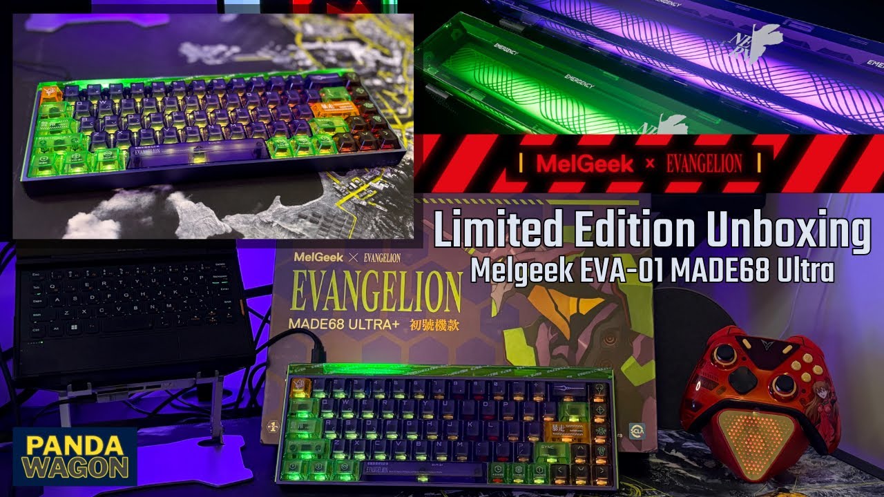 Melgeek x Evangelion EVA-01 MADE68 Ultra Limited Edition Keyboard