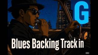 MCCD Sessions - Blues backing track in G