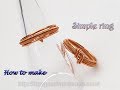Ring use Basic Wire Weaving techniques - Jewelry for both men and women 507