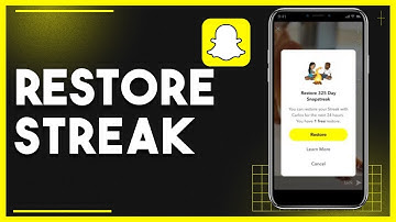 How To Restore Snapchat Streak