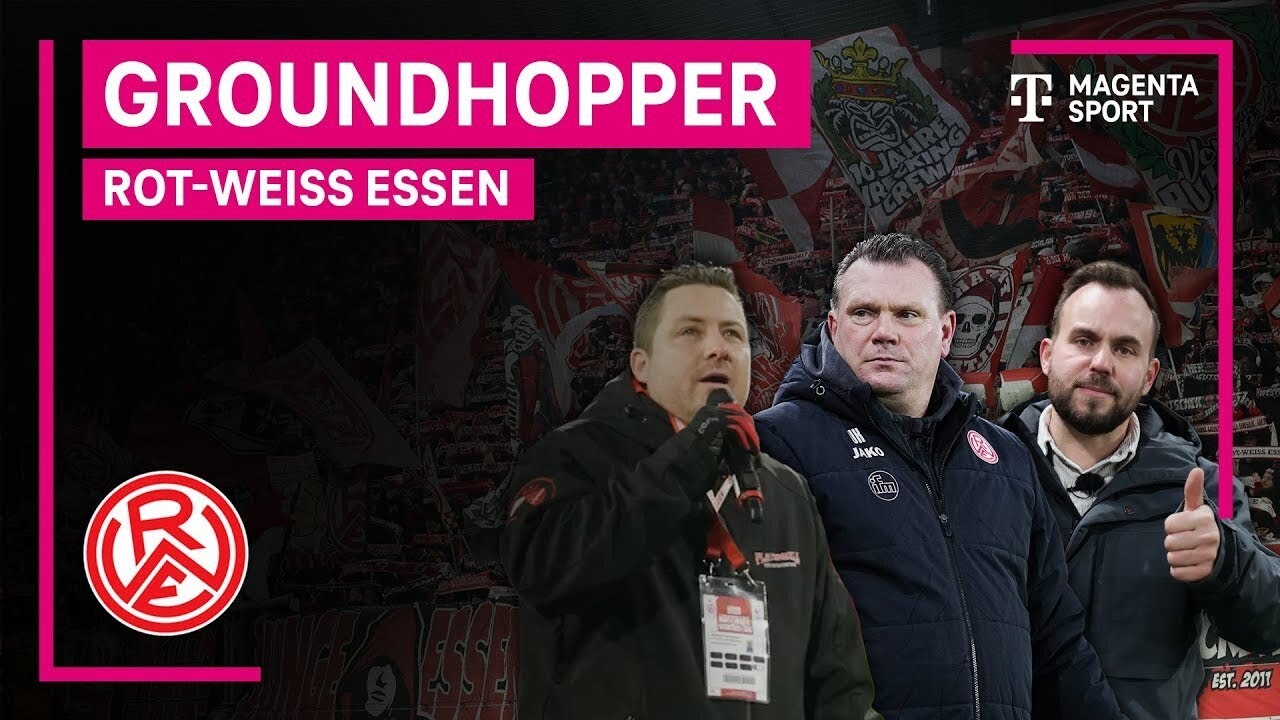 Von der Zeche an die Hafenstraße! | Groundhopper Rot-Weiss Essen | MAGENTA SPORT | 3. Liga