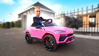 LUCIANO IN ZIJN EIGEN BESTUURBARE LAMBORGHINI URUS!! #2754