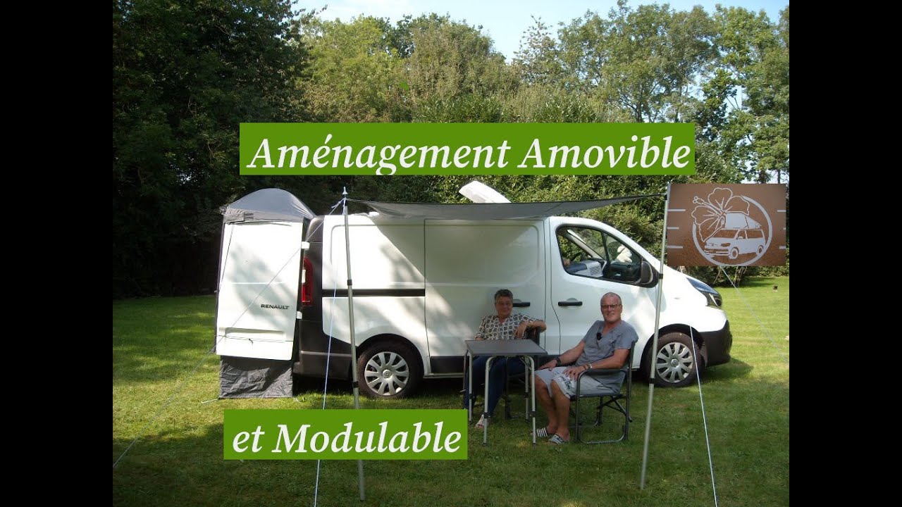 AMENAGEMENT AMOVIBLE et MODULABLE sur TRAFIC L1 H1 VAN TOUR CASI CAMP