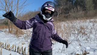 Snowmobiling Through the Kickapoo Valley