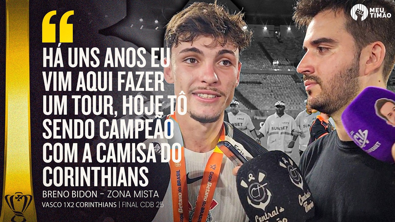 ZONA MISTA DE BRENO BIDON: SONHO DO TERRÃO E TETRACAMPEONATO DA COPA DO BRASIL