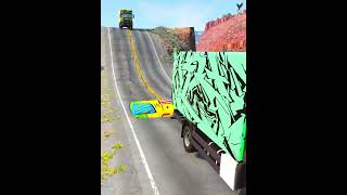 ‎ LKW vs. MEGA SPEEDBUMP! 💥 #shorts #beamng