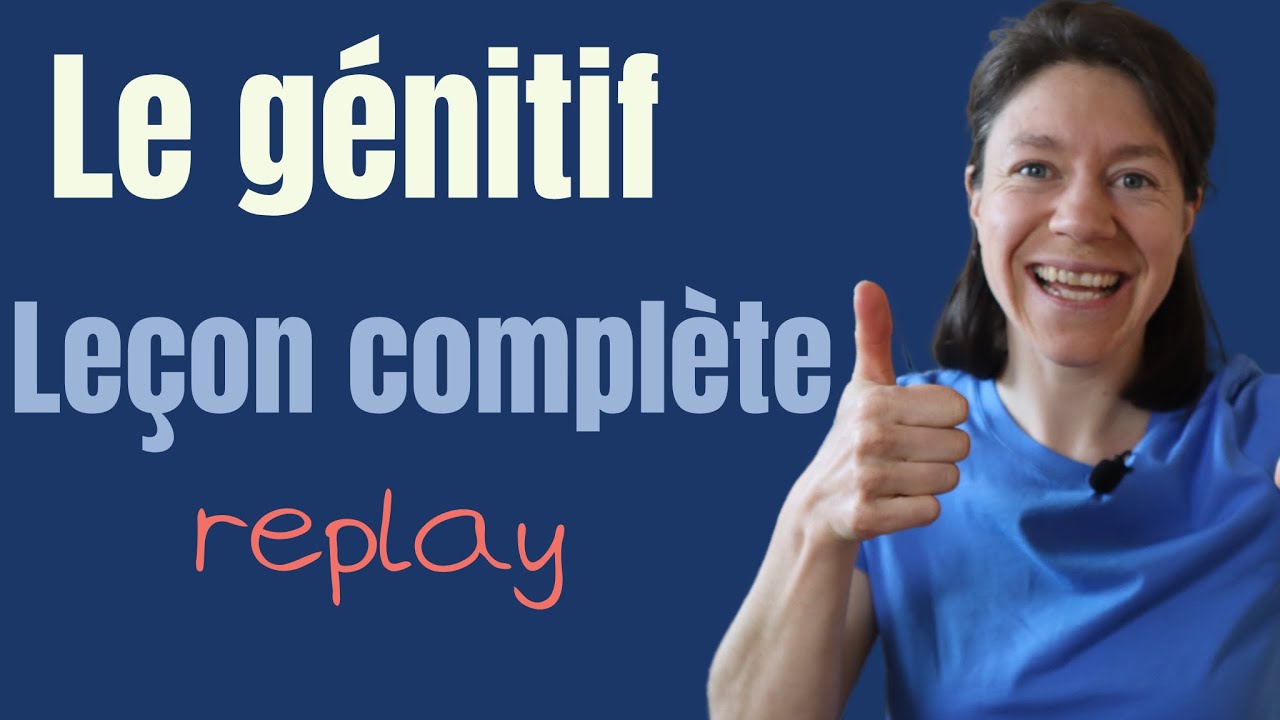 Le Génitif en anglais : leçon complète, comprendre quand mettre verbe + ing