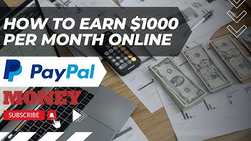How to earn $1000 per month online with PayPal money earning apps 2022 | Adfly | Short.st