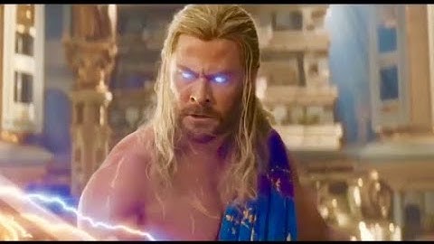 Thor vs Zeus full fight - Battle-Thor:Love and Thunder