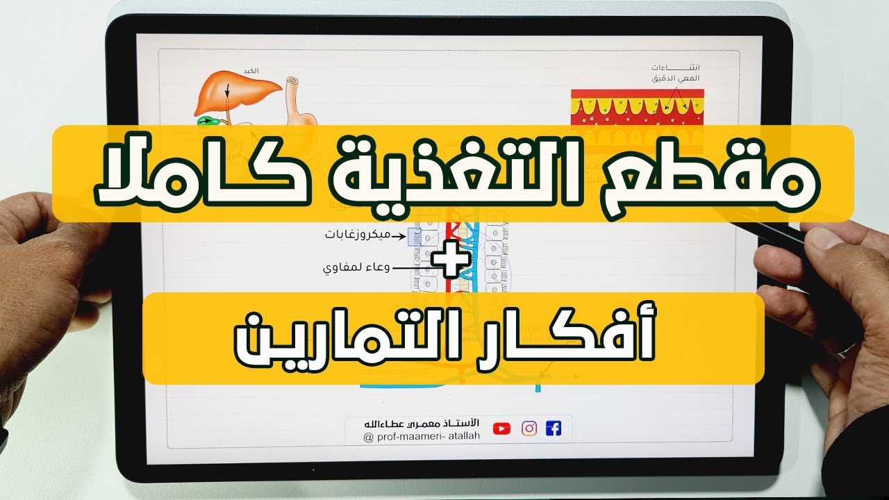 ملخص علوم طبيعية سنة رابعة متوسط الفصل الأول  | مراجعة علوم طبيعية 4 متوسط الفصل الثالث