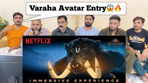 Lord Vishnu’s GLORIOUS Entry in His Varaha Avatar | Mahavatar Narsimha | Netflix India