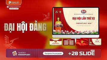 Mẫu Slide Đại hội Đảng