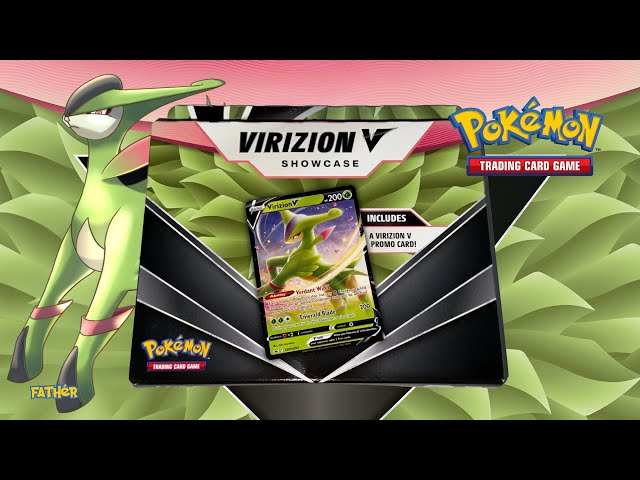 pokemon trading card game virizion v box Pokmon Virizion V Box Opening! -