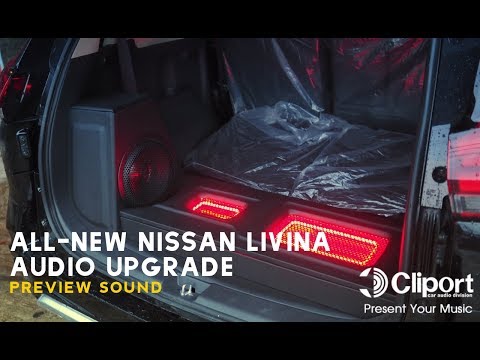 All-New Nissan Livina Audio Upgrade By Cliport Audio Bandung