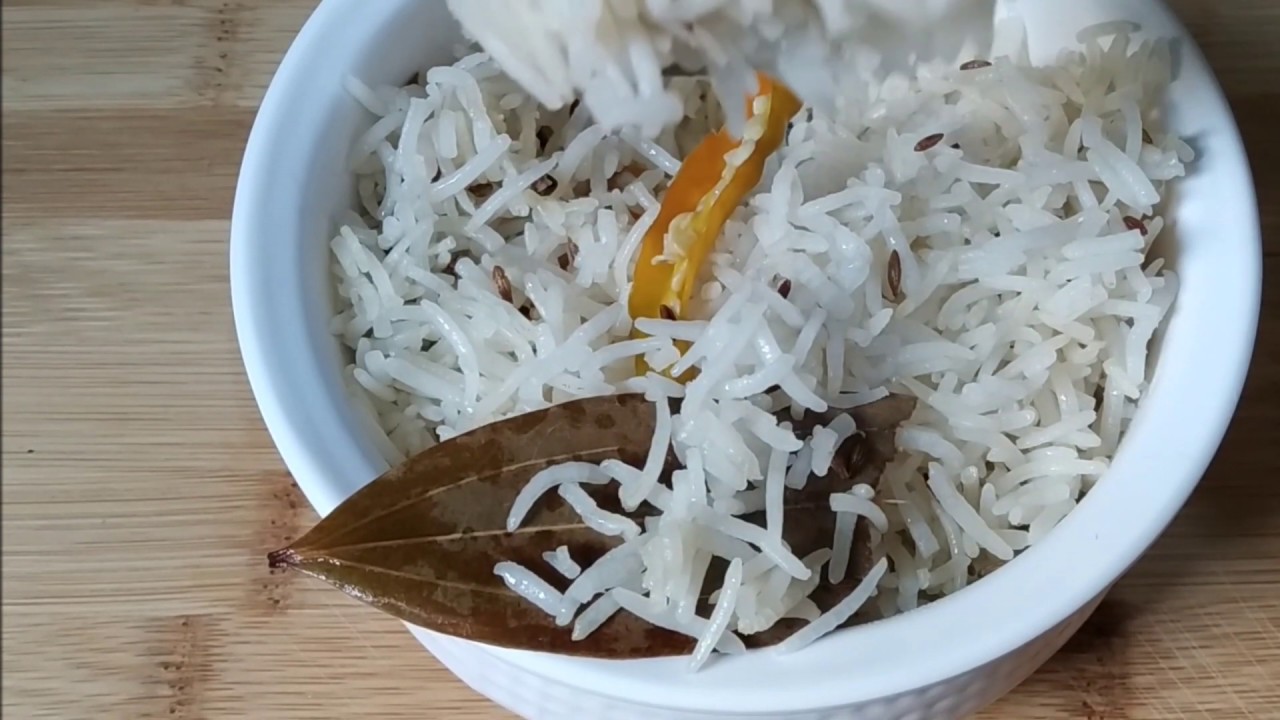 JEERA RICE HOTEL STYLE / WITH CHEF BHUPI YouTube