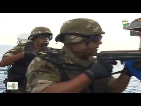 الجزائر أمريكا مناورات بين قوات المغاوير البحرية الجزائرية و المارينز