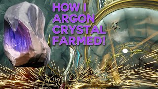Warframe- Argon Crystal Farm 2025 | How To Get Argon Crystals