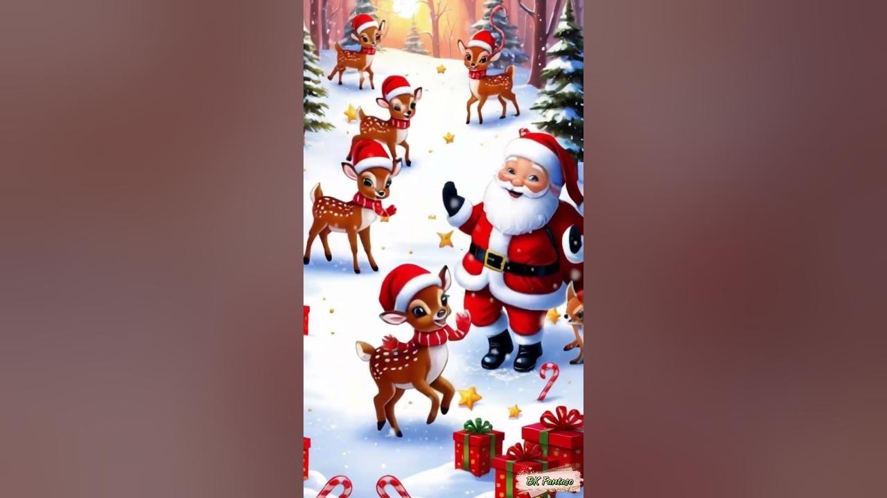 Santa’s Coming to Town! 🎁🎄 | Celebrate the Season of Joy | #HolidayHappiness #ChristmasFun #Shorts