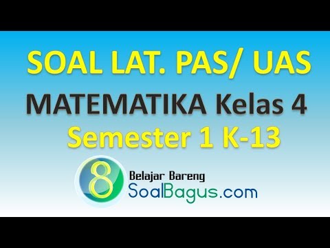 Soal Uas Pas Matematika Kelas Vii Smp Mts K  Soal Uas Matematika Kelas 6 Semester 1 K13 Revisi 2019