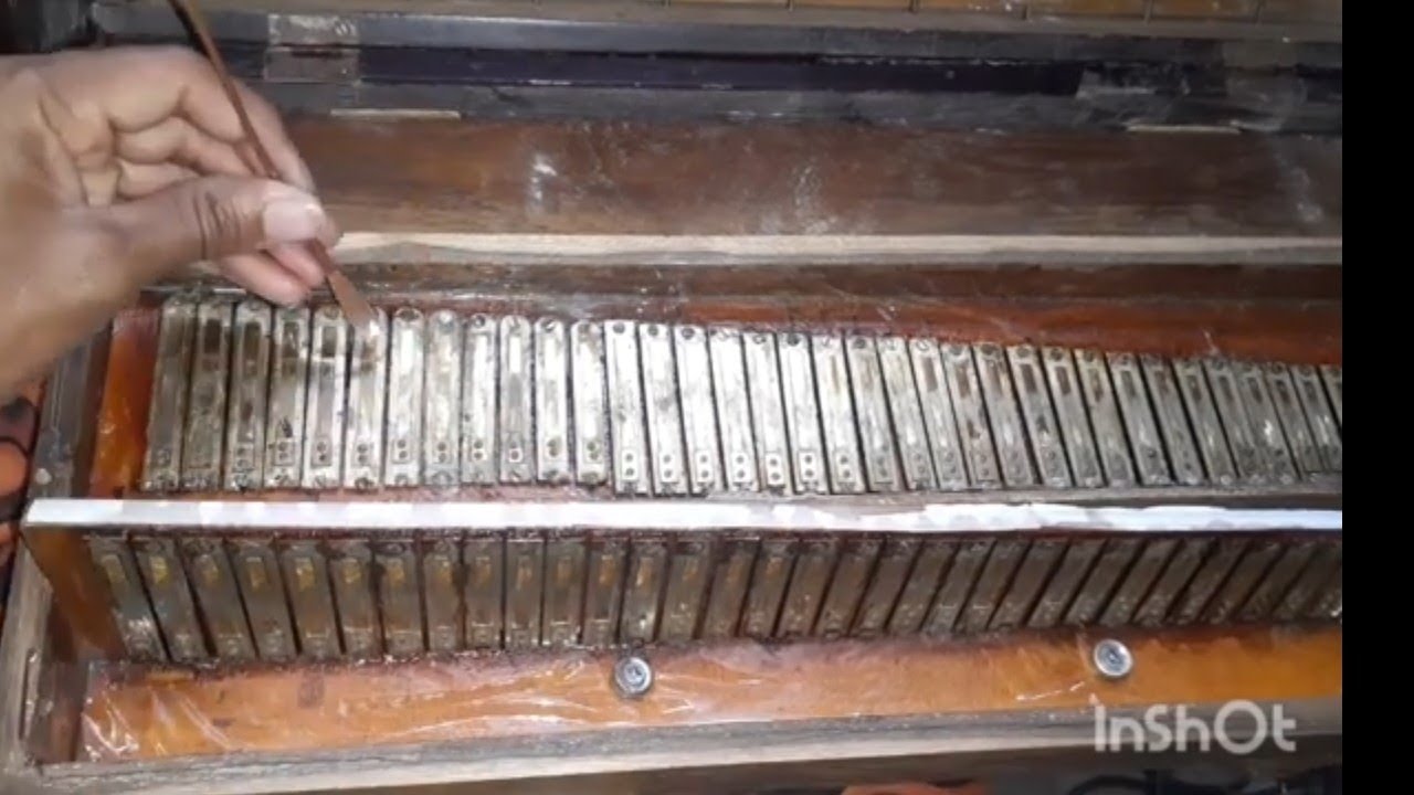 Delay Voice। reeds stucking। harmonium Buzzing। Tuning । repairing