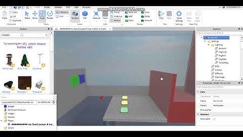 How to make your own Roblox Flood escape 2 Map (PART 2)