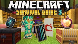 All Armor Trims, Banners & Custom Shields! ▫ Minecraft Survival Guide S3 ▫ Tutorial Let's Play Ep.70