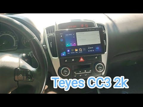 teyes cc3 2K установка на kia ceed 2010-2012