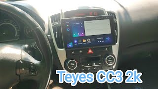 teyes cc3 2K установка на kia ceed 2010-2012