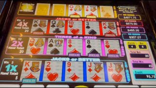 Video Poker: Multi-Strike Triple Double Bonus Progressive Poker Session screenshot 5