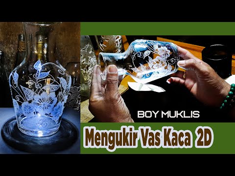 Video: Cara Mengukir Di Kaca