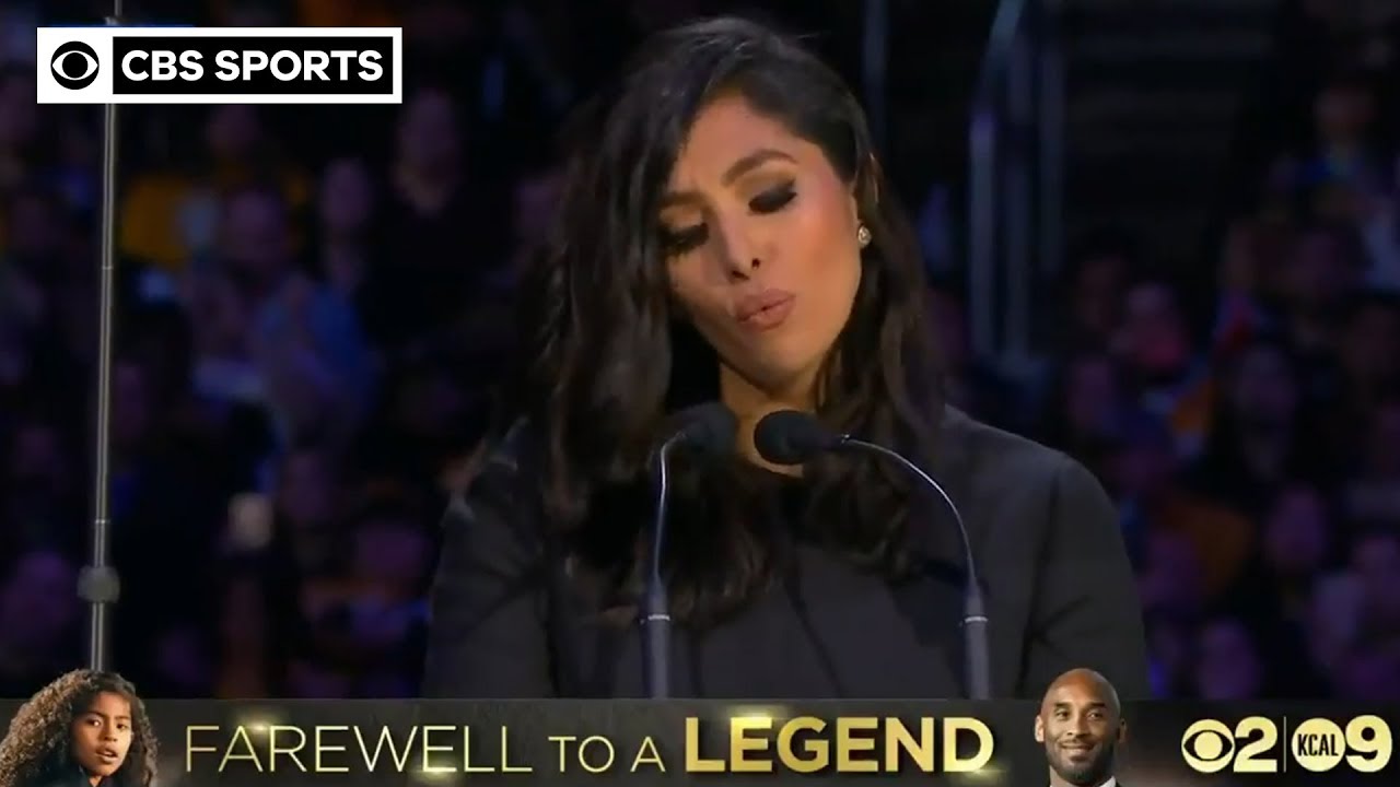 Vanessa Bryant shares powerful emotional words at Kobe and Gianna Bryant Memorial  CBS Sports HQ