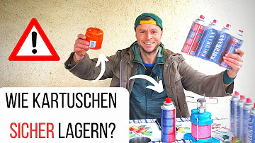 Wie viele Gaskartuschen darf man lagern?