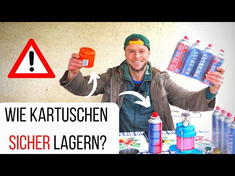 Wie Kartuschen (SICHER) lagern? Gaskocher & Campingkocher