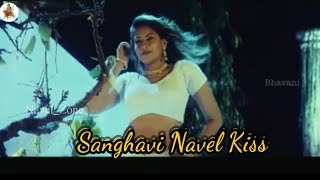 Sanghavi Navel Kiss Complitation